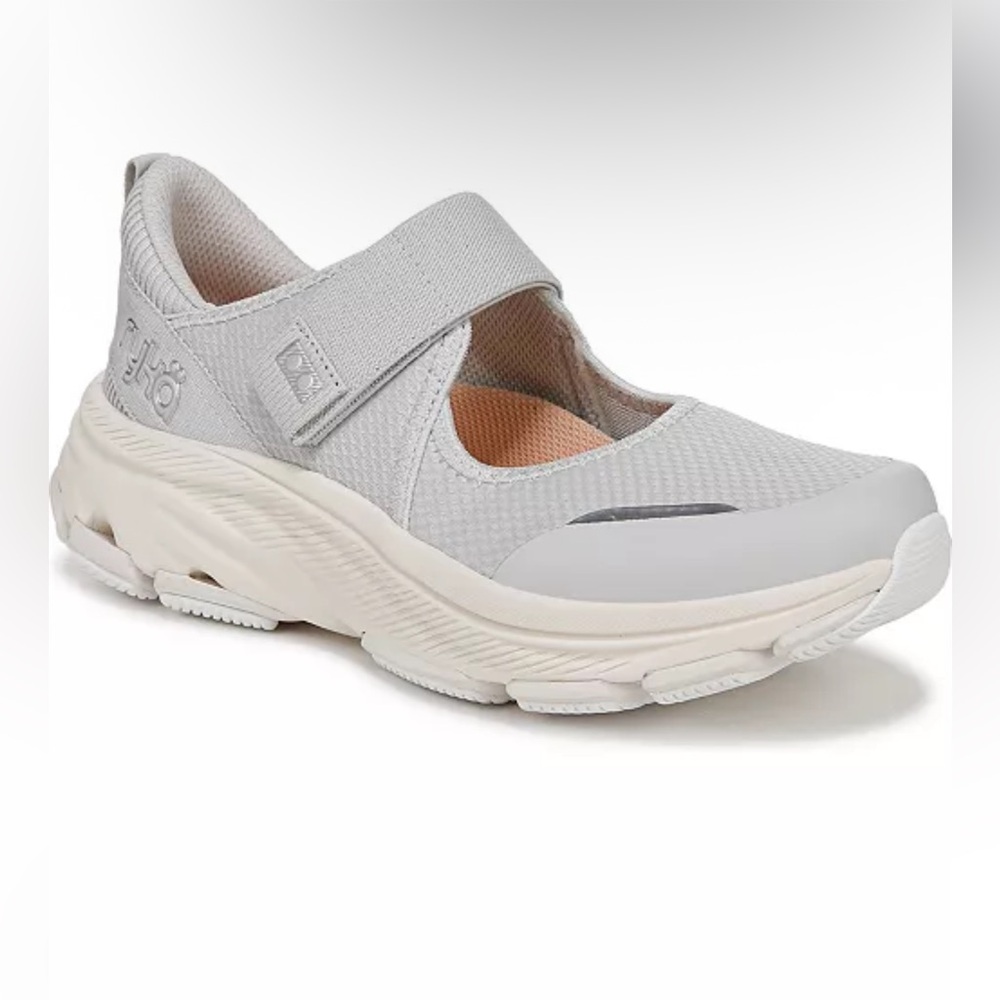 Ryka Light Gray Mary Jane Sneakers